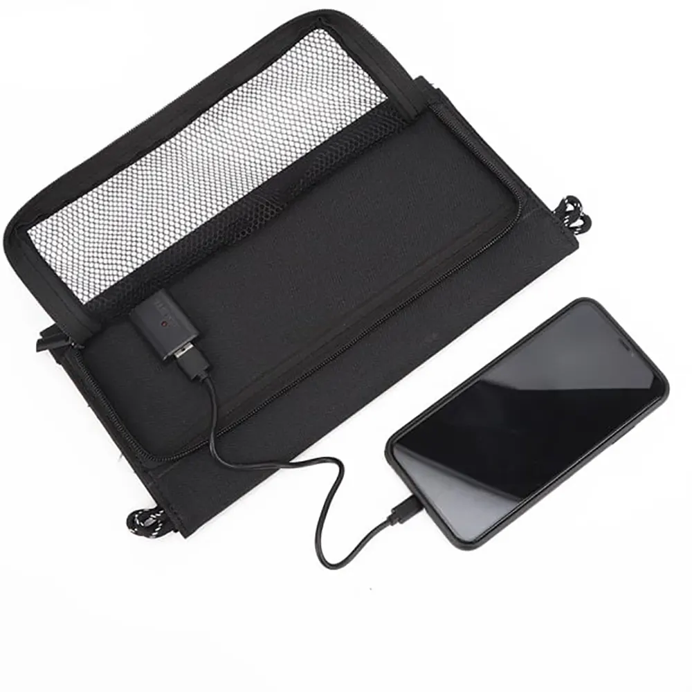 Портативная солнечная панель (зарядка) 20W с USB-портом для кемпинга и зарядки смартфона | iLoungeMax Solar Panel