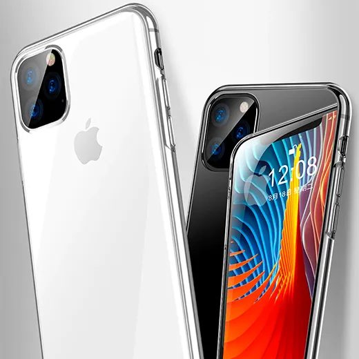 Прозрачный чехол iLoungeMax TPU для iPhone 11 качественная конструкция