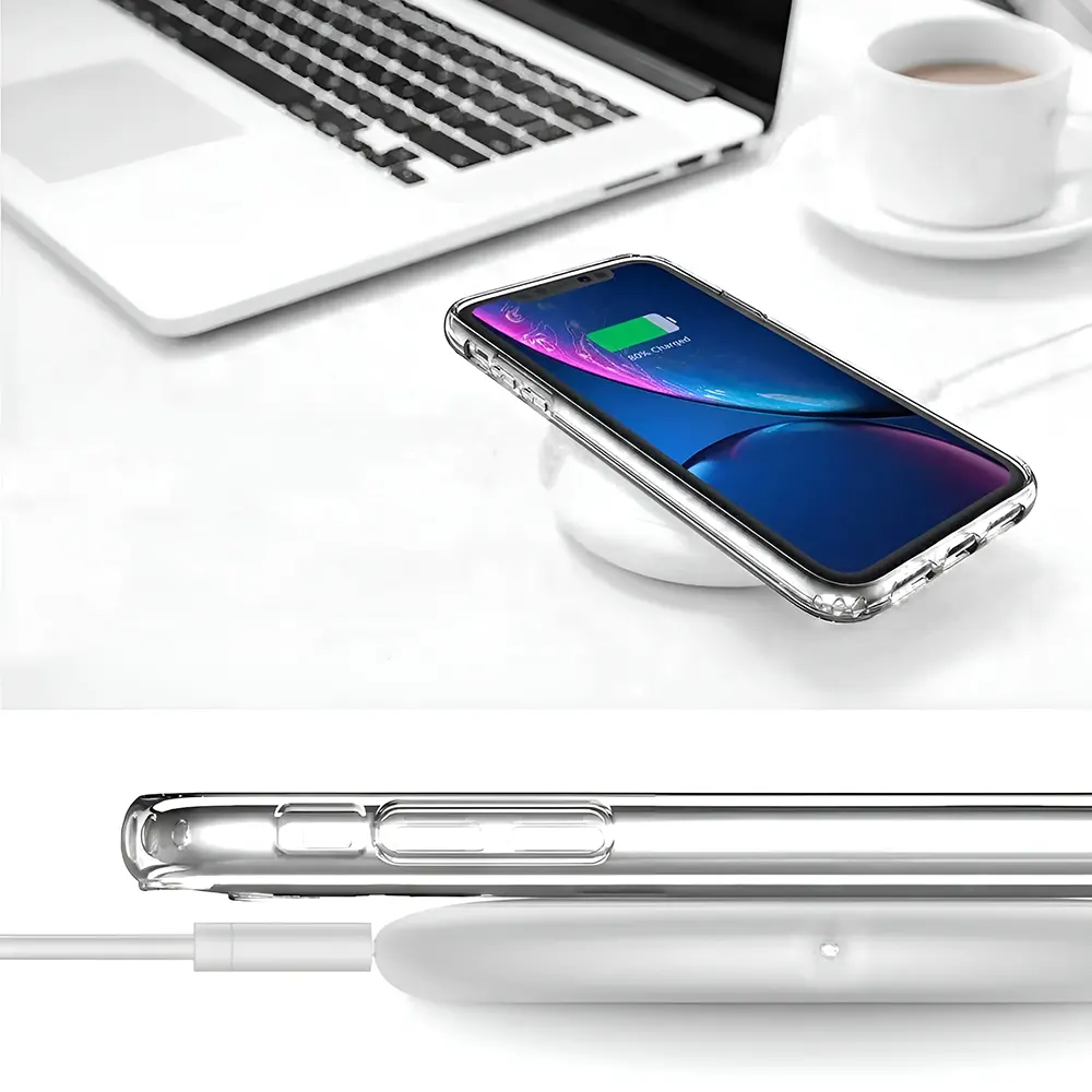 Прозрачный чехол iLoungeMax TPU для iPhone 11 Pro стильный вид