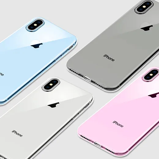 Прозрачный чехол iLoungeMax TPU для iPhone X | XS качественная конструкция