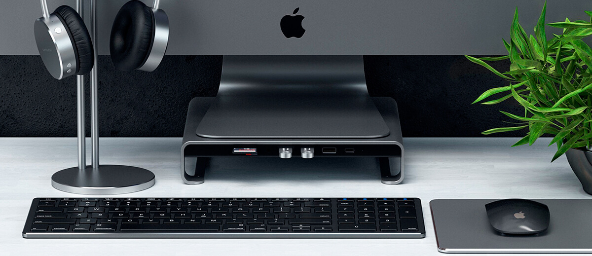 Алюмінієва підставка для iMac Satechi Type-C Aluminium Monitor Stand