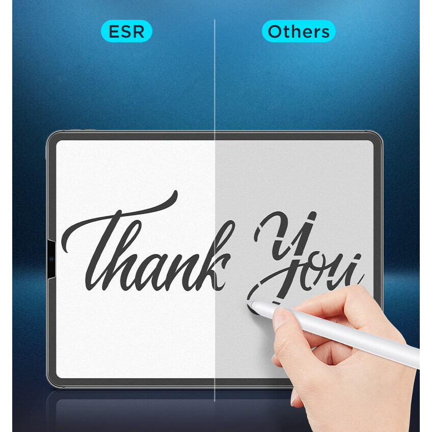 Матова захисна плівка для iPad Pro 12.9 & quot; (2020/2018) ESR Paper-Like Screen Protector 