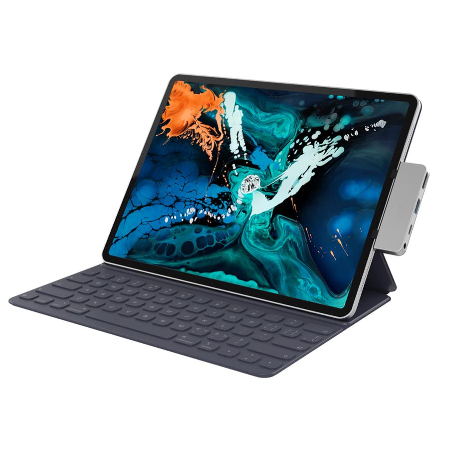 Хаб для iPad Pro 12.9 "/ Pro 11" HyperDrive 4 в 1 USB-C