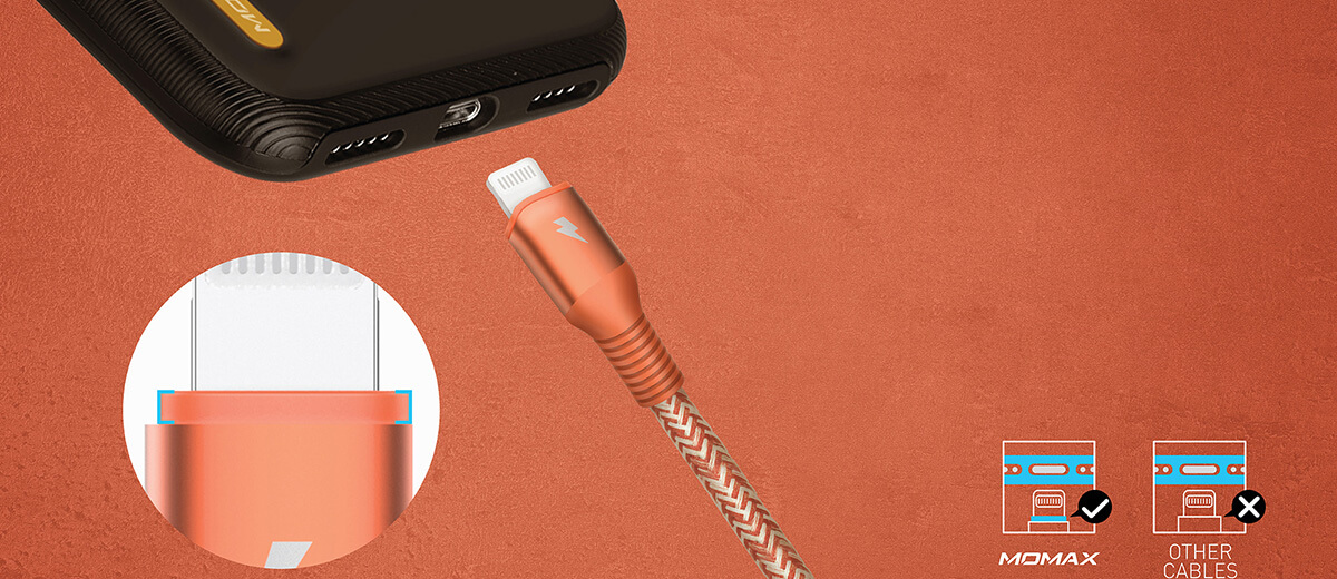 Зарядный кабель для iPhone Momax Elite Link Lightning to USB-C Cable 3m
