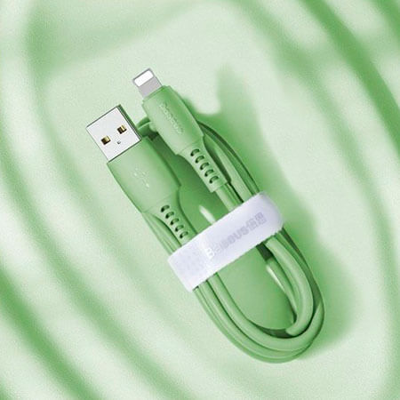 Зарядний кабель для iPhone 1.2м Baseus USB to Lightning Colourful Cable 