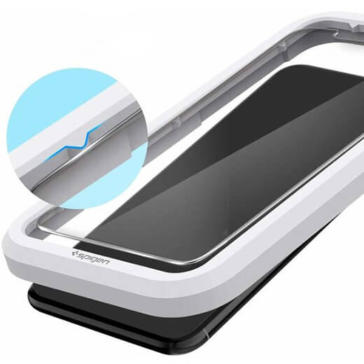 Защитное стекло для iPhone 11 Pro Max/XS Max Spigen AlignMaster Glas.tR (2 Pack)