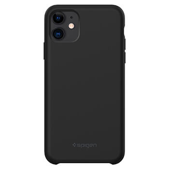 Чорний силіконовий чохол для iPhone 11 Spigen Silicone Fit