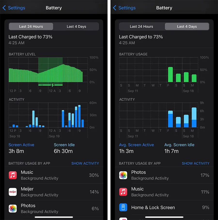 iOS 17 резко сокращает время работы от батареи