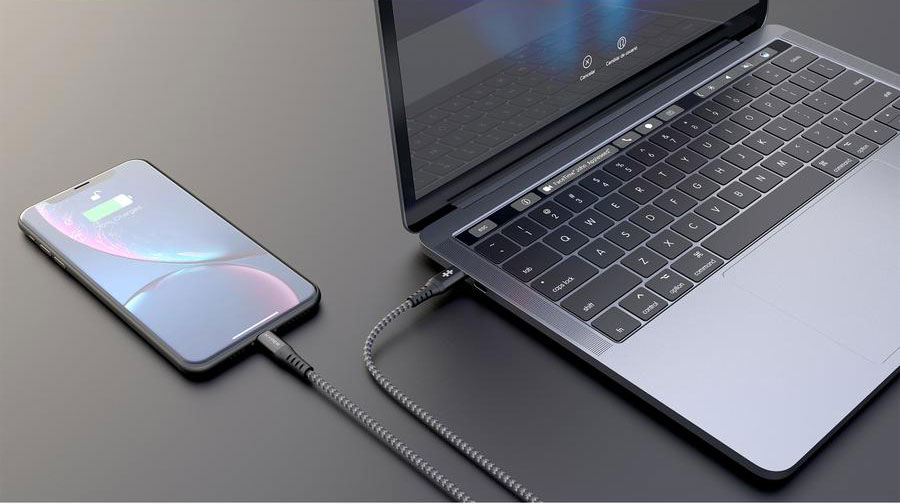 Зарядный кабель для iPhone 2м HyperDrive Tough USB-C to Lightning