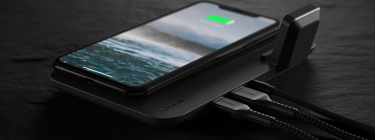 Бездротова док-станція для iPhone Nomad Base Station Apple Watch Edition 5 в 1 