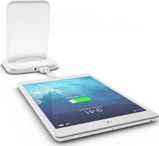  Бездротова зарядка для iPhone /Samsung Zens Stand Aluminium Wireless Charger 10W 