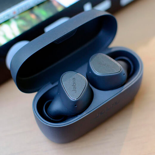 Бездротові навушники Jabra Elite 3 Black час роботи