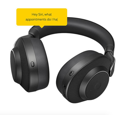 Беспроводные стерео наушники с микрофоном Jabra Elite 85h