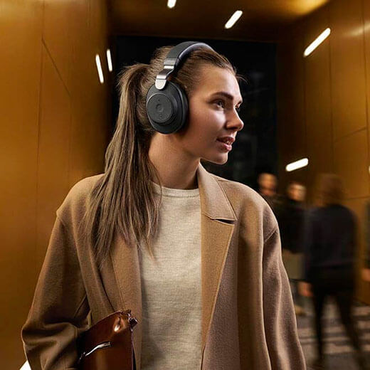 Беспроводные стерео наушники с микрофоном Jabra Elite 85h