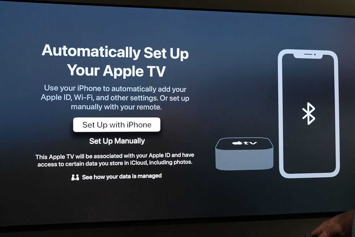 Настройка Apple TV 4K пошагово