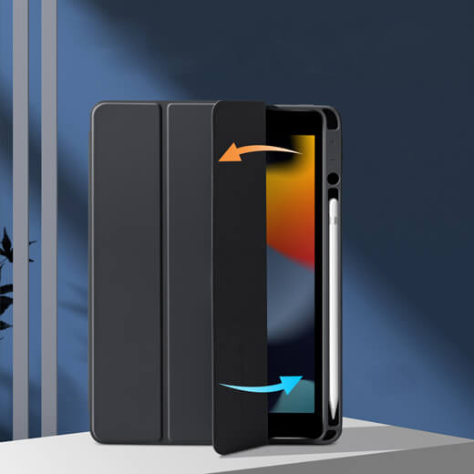 Купить чехол-книжка ESR Rebound Hybrid Case Black Pro for iPad 9 | 8 | 7 10.2" (2021 | 2020 | 2019)