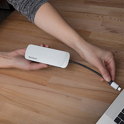 Хаб USB-C для MacBook Kingston Nucleum 7 в 1