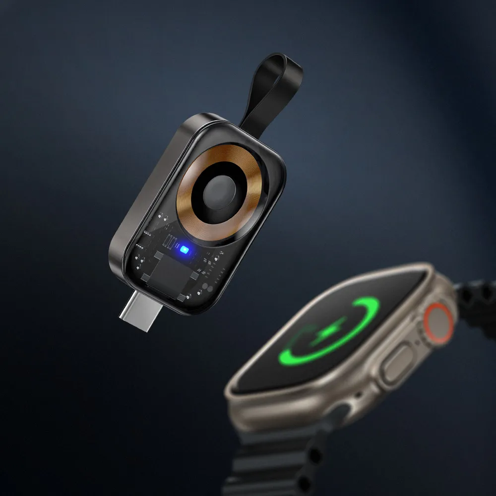 Компактний адаптер для зарядки Apple Watch на кабель USB-C | Mcdodo Wireless Charger