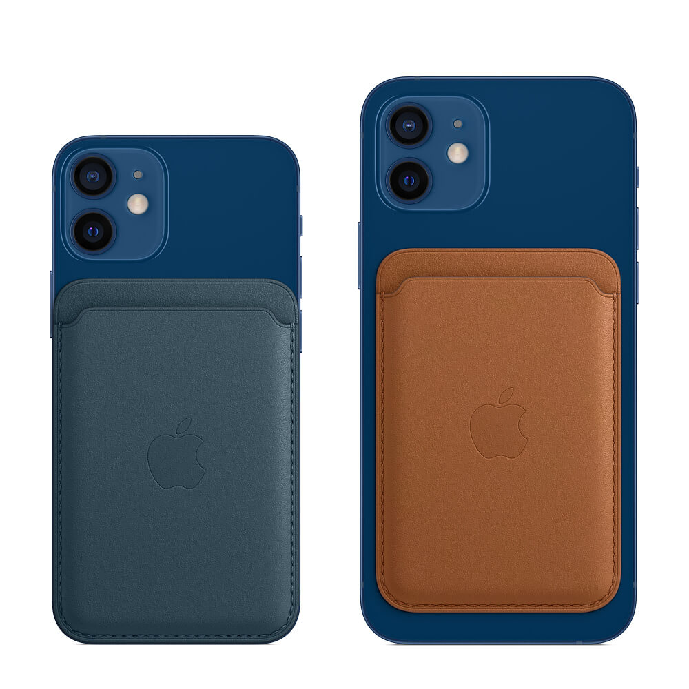 Кожаный чехол-бумажник Apple Leather Wallet MagSafe для iPhone