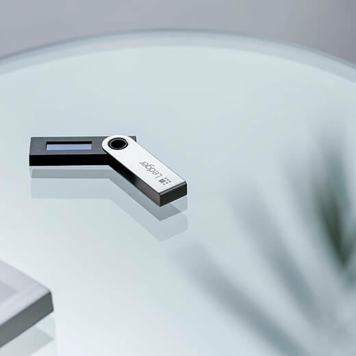 Купить Украина - аппаратный кошелек для криптовалюты Ledger Nano S Matte Black