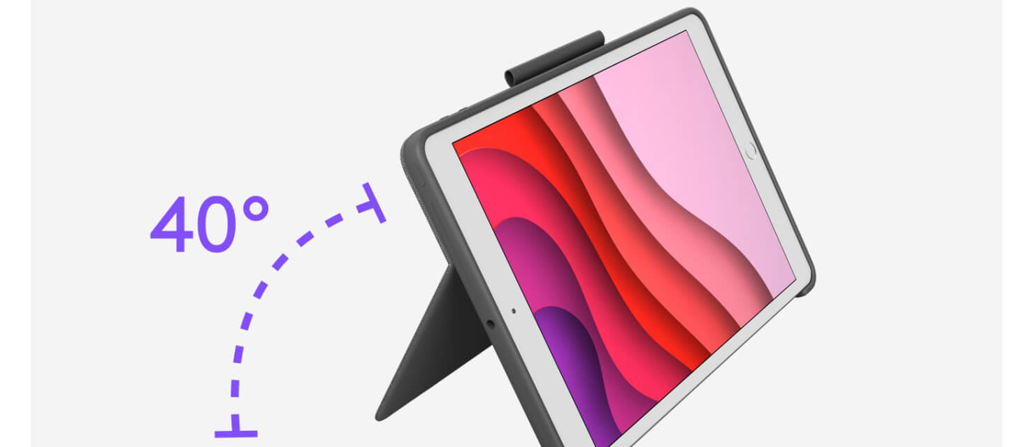 Чохол-клавіатура Logitech Combo Touch для iPad 7 10.2 & quot; (2019) 