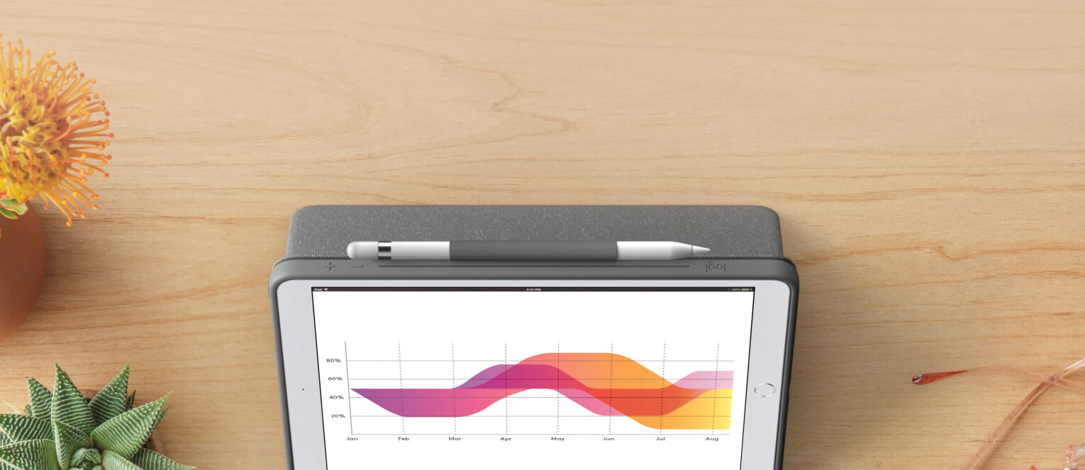 Чохол-клавіатура Logitech Combo Touch для iPad 7 10.2 & quot; (2019) 
