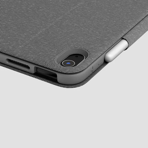 Чохол клавіатура із тачпадом Logitech Folio Touch Keyboard Oxford Grey для iPad Air 5 M1 | 4 (2022 | 2020)
