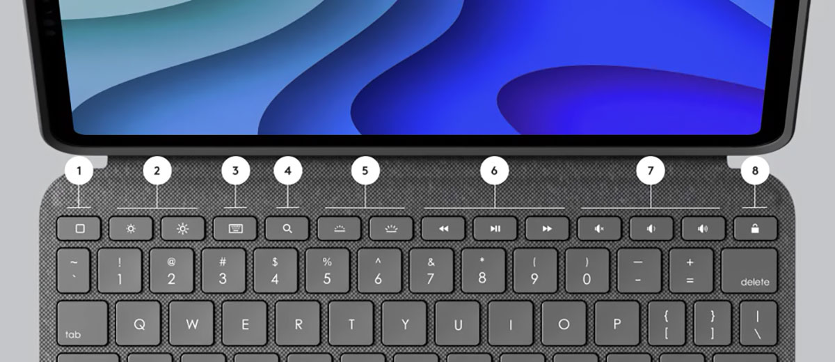 Купити Чохол-клавіатура із тачпадом Logitech Folio Touch Keyboard