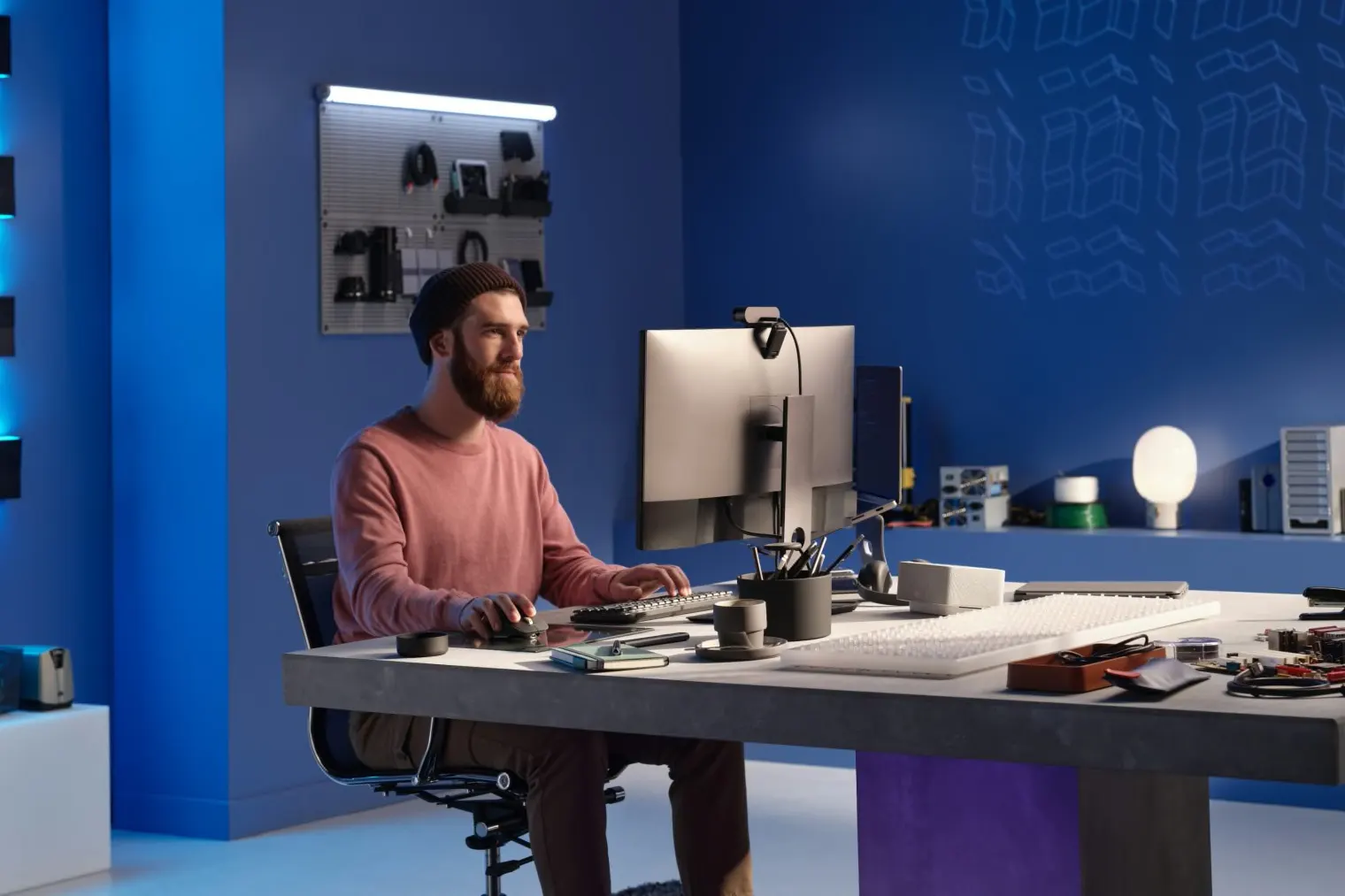 Беспроводная клавиатура с подсветкой Logitech MX Mechanical Space Gray купить Украина