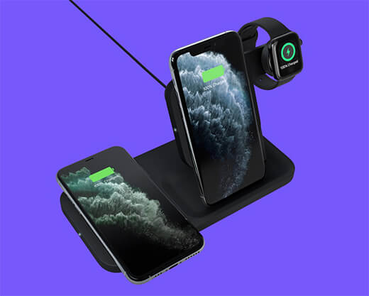 Беспроводная док-станция Logitech Powered 3-in-1 Dock для iPhone/Apple Watch/AirPods