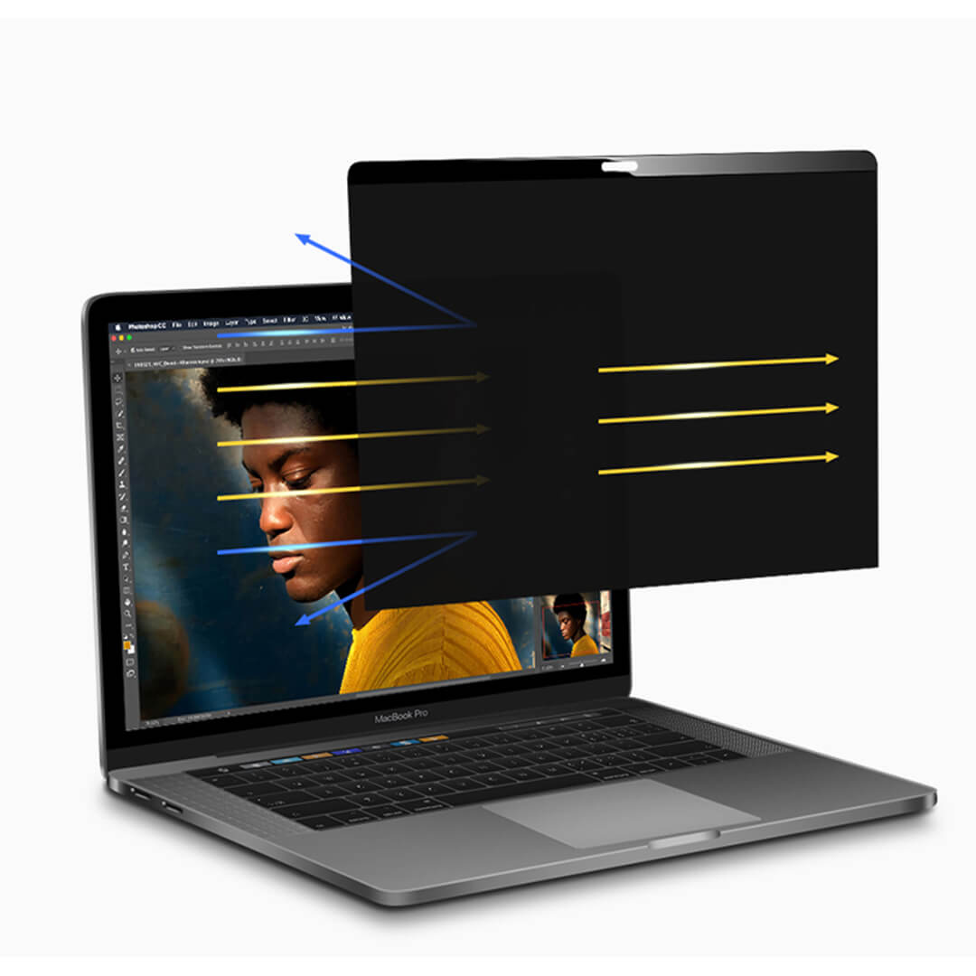 Защитная пленка антишпион для MacBook Air 13" (2018-2020) Wiwu Screen Protector Privacy Film