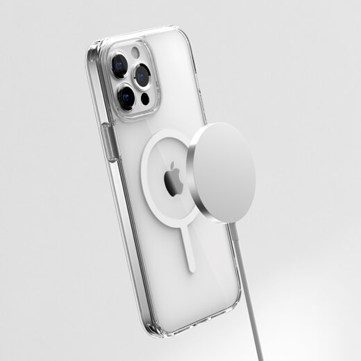 Ціна силіконового чохла-накладки SwitchEasy MagCrush MagSafe Shockproof Clear Case для iPhone 13 Pro