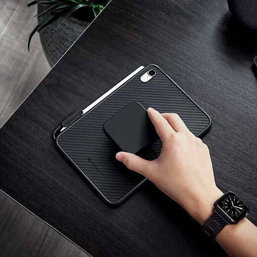 Удобная зарядка для магнитного чехла Pitaka MagEZ Case Pro Black для iPad mini 6
