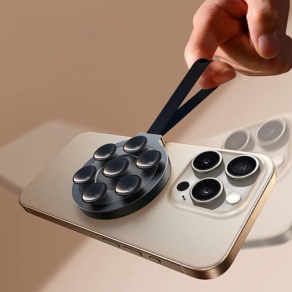 Магнітний тримач з присоскою Joyroom Magnetic Suction Phone Mount Black