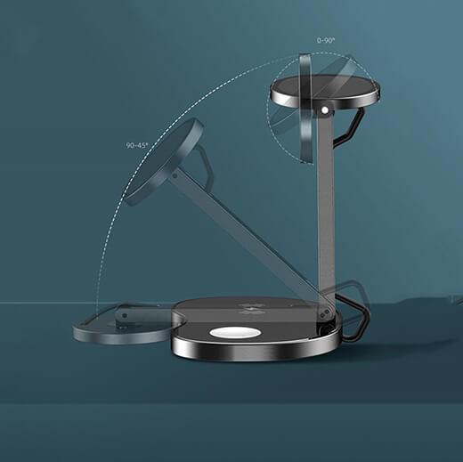 Док-станция MagSafe iLoungeMax 3 in 1 Wireless Charger 15W для iPhone | AirPod | Apple Watch