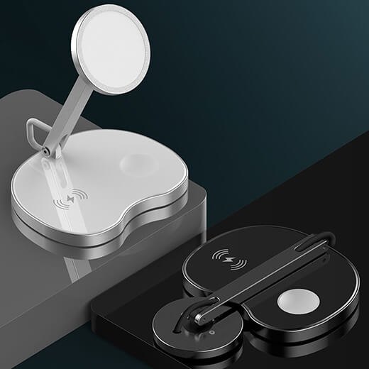 Док-станция MagSafe iLoungeMax 3 in 1 Wireless Charger 15W для iPhone | AirPod | Apple Watch