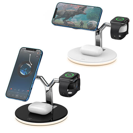 Док-станция с MagSafe iLoungeMax Magnetic Wireless Charger 3 in 1 для iPhone | Apple Watch | AirPods