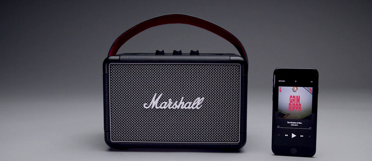 Портативна акустика Marshall Portable Speaker Kilburn II Black