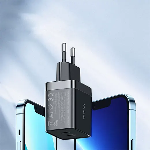 Швидкий зарядний пристрій Mcdodo Fast Charger PD Dual Type-C 40W ціна