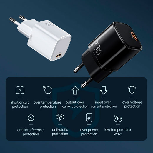 Новий швидкий зарядний пристрій Mcdodo PD Fast Charge 33W