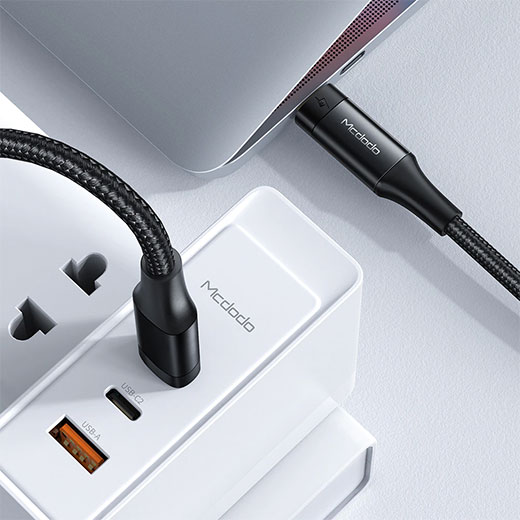 Кабель для зарядки McDodo Thunderbolt 3 USB-C to USB-C 100W 0.8м