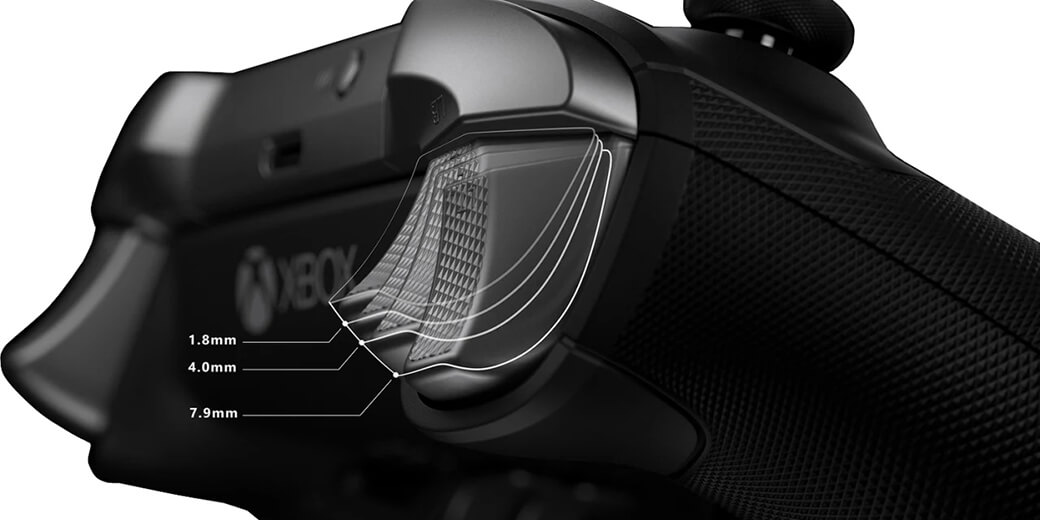Бездротовий геймпад Microsoft Xbox Elite Controller Series 2 для Xbox Series X | S | PC швидкі тригери