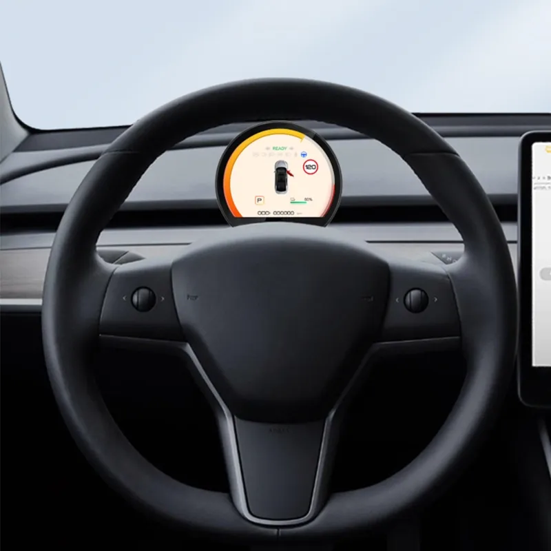 Міні-приладова панель з перемикачем та дисплеєм Evkey Mini Instrument для Tesla Model Y