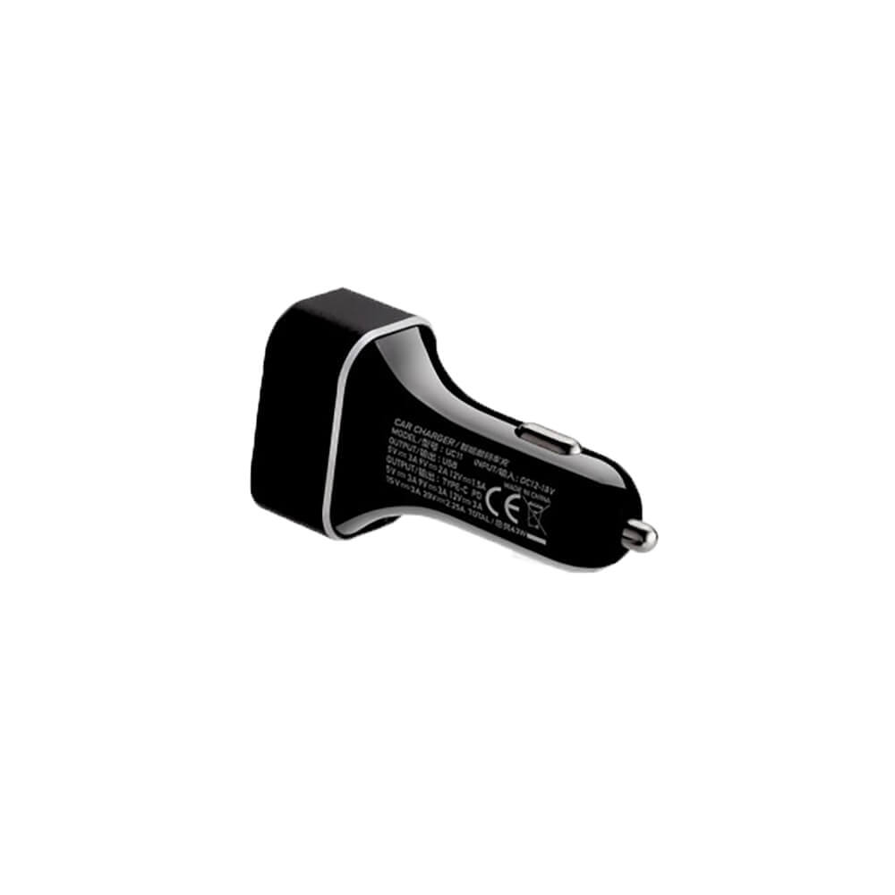 Автомобільний зарядний пристрій Momax Dual-port Fast Car Charger 63W