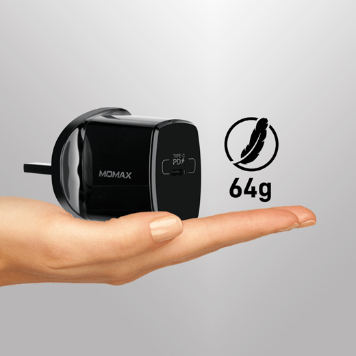 Швидке зарядний пристрій Momax ONE Plug Type-C PD 18W