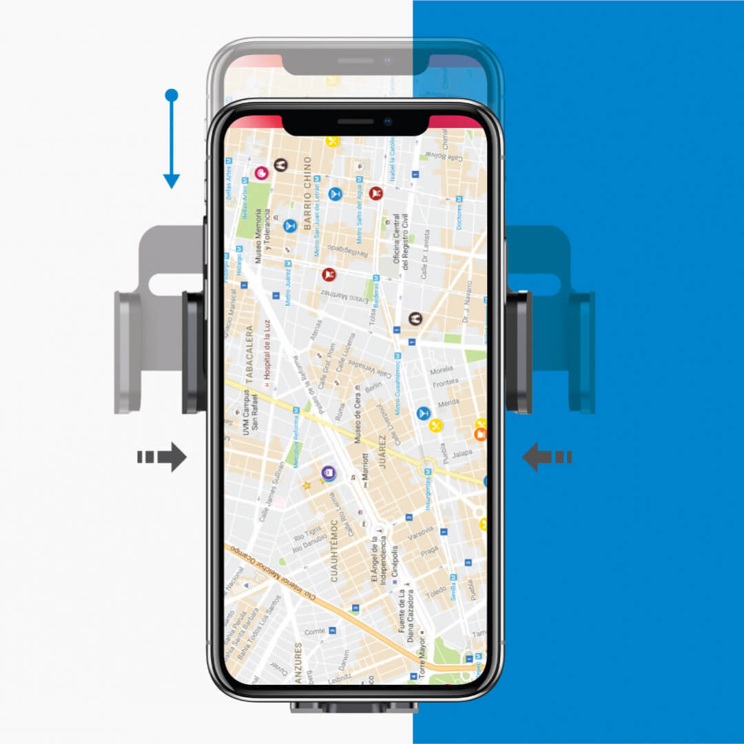 Автодержатель з бездротовою зарядкою Momax Q . Mount Smart 2 IR Auto Clamping Wireless Charging 