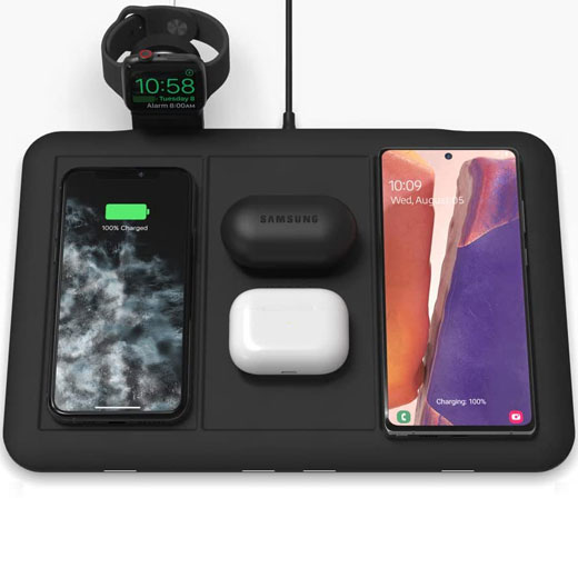 Док-станция Mophie 4-in-1 Wireless Charging для iPhone | Apple Watch | AirPods цена и качество