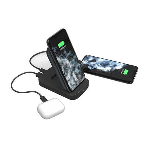 Повербанк с беспроводной зарядкой Mophie Powerstation Wireless Stand (8000 mAh)