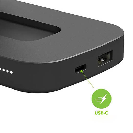 Повербанк с беспроводной зарядкой Mophie Powerstation Wireless Stand (8000 mAh)