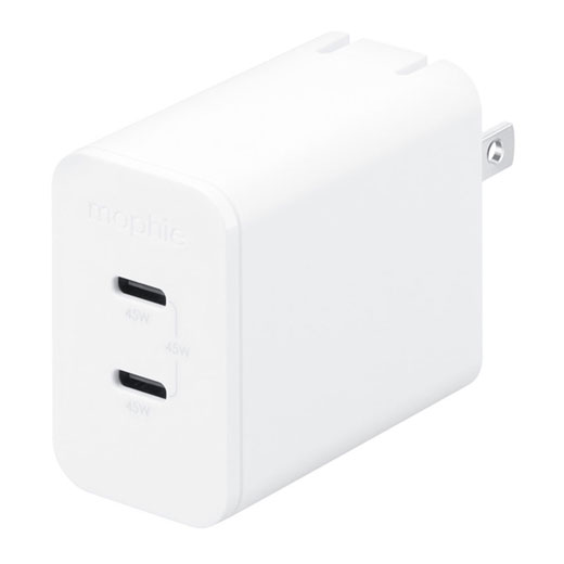 Мережевий зарядний пристрій Mophie Speedport GaN 45 Вт із кабелем USB-C купити